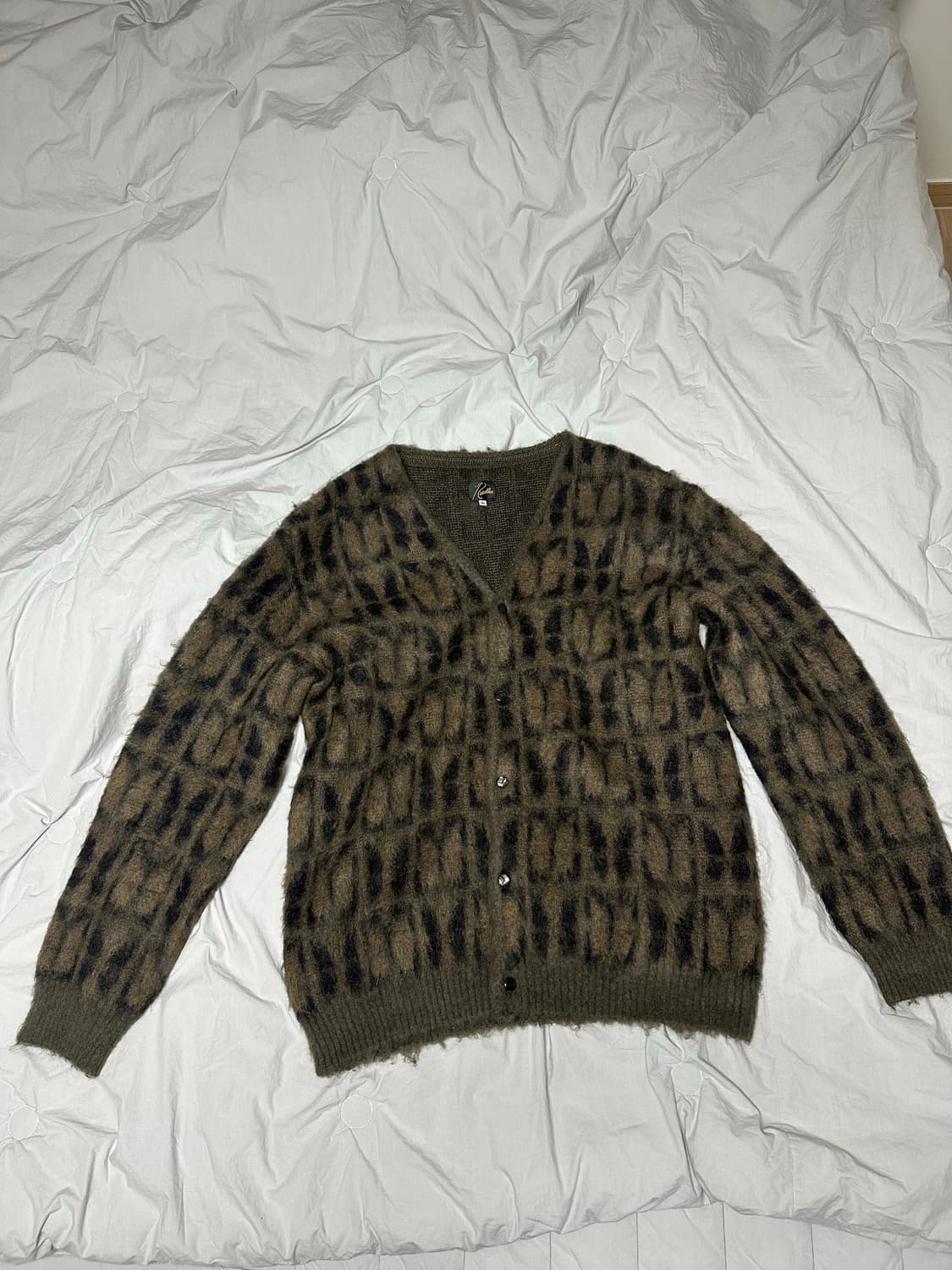 최종가격 XL 니들스 모헤어 가디건 파피용 상품이미지1