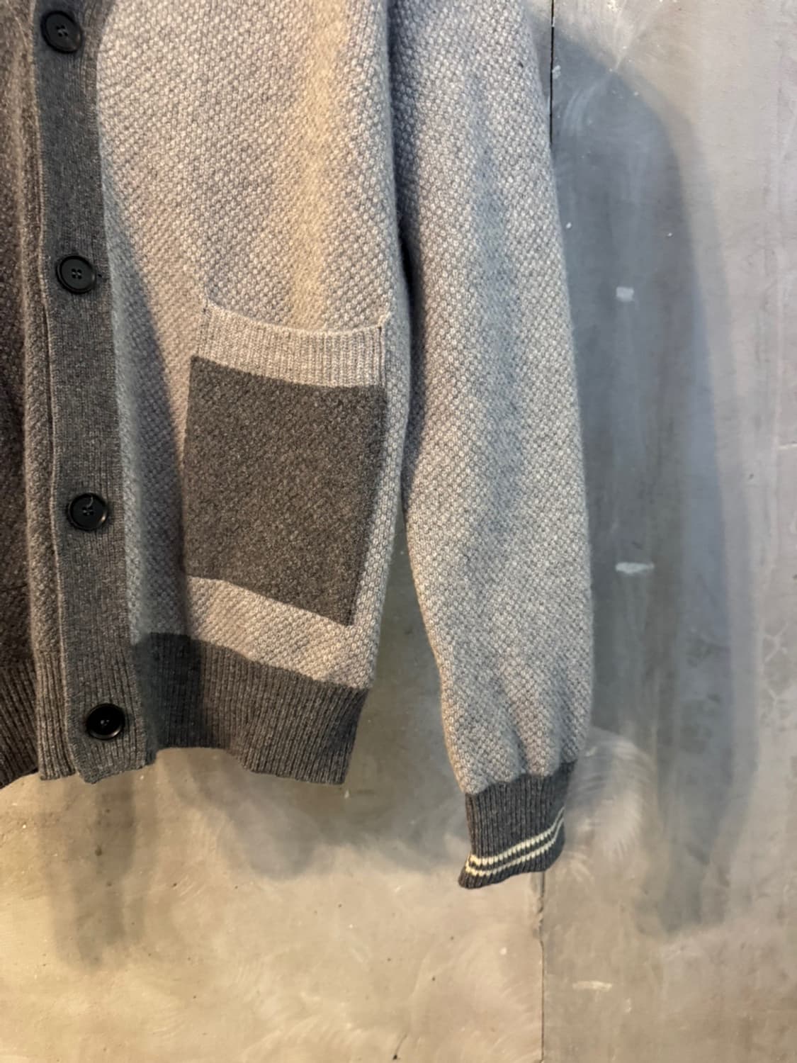 시스템 램스울 가디건 100 상품이미지6