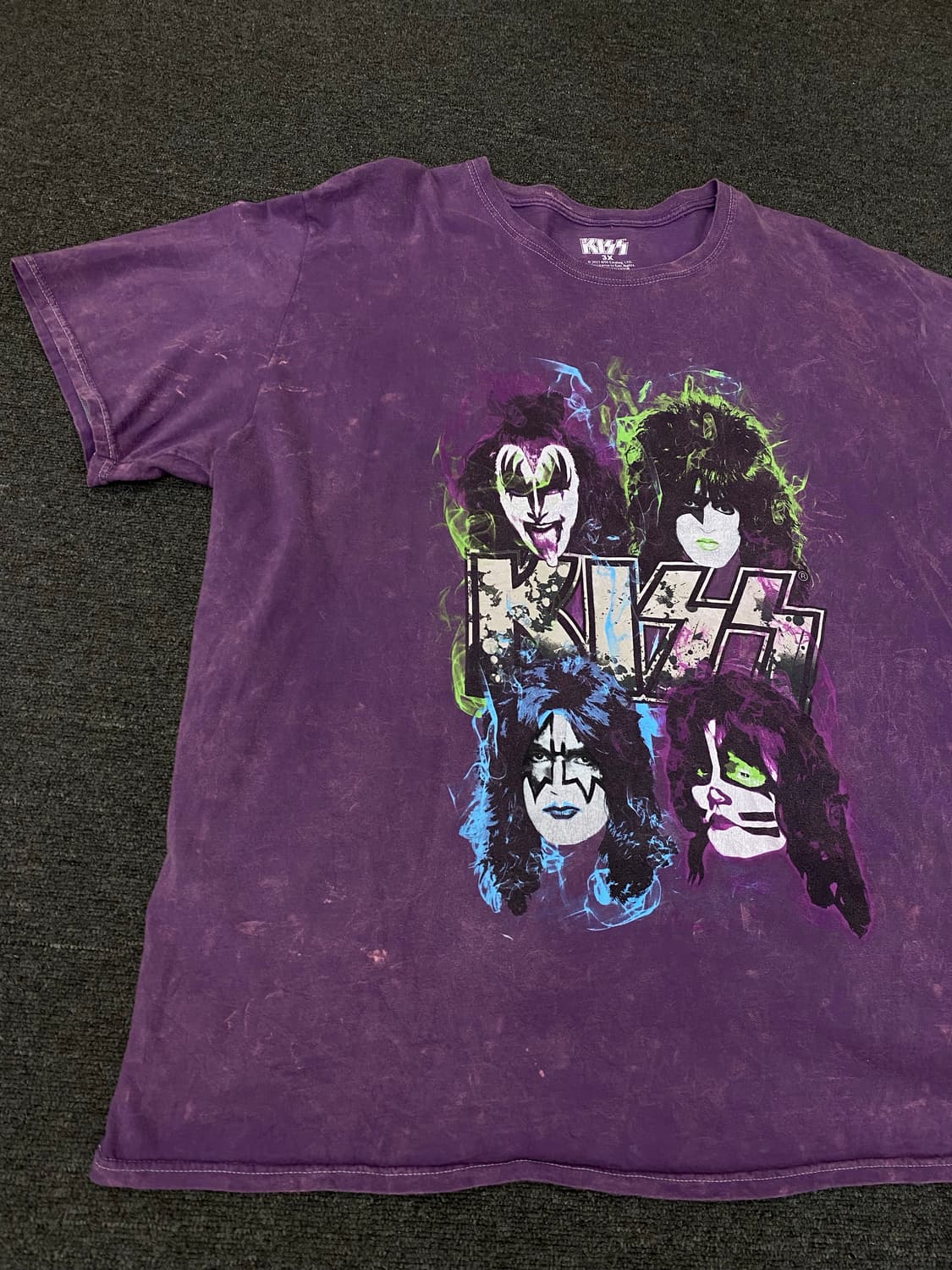 KISS 밴드 빈티지 반팔 티셔츠 상품이미지3