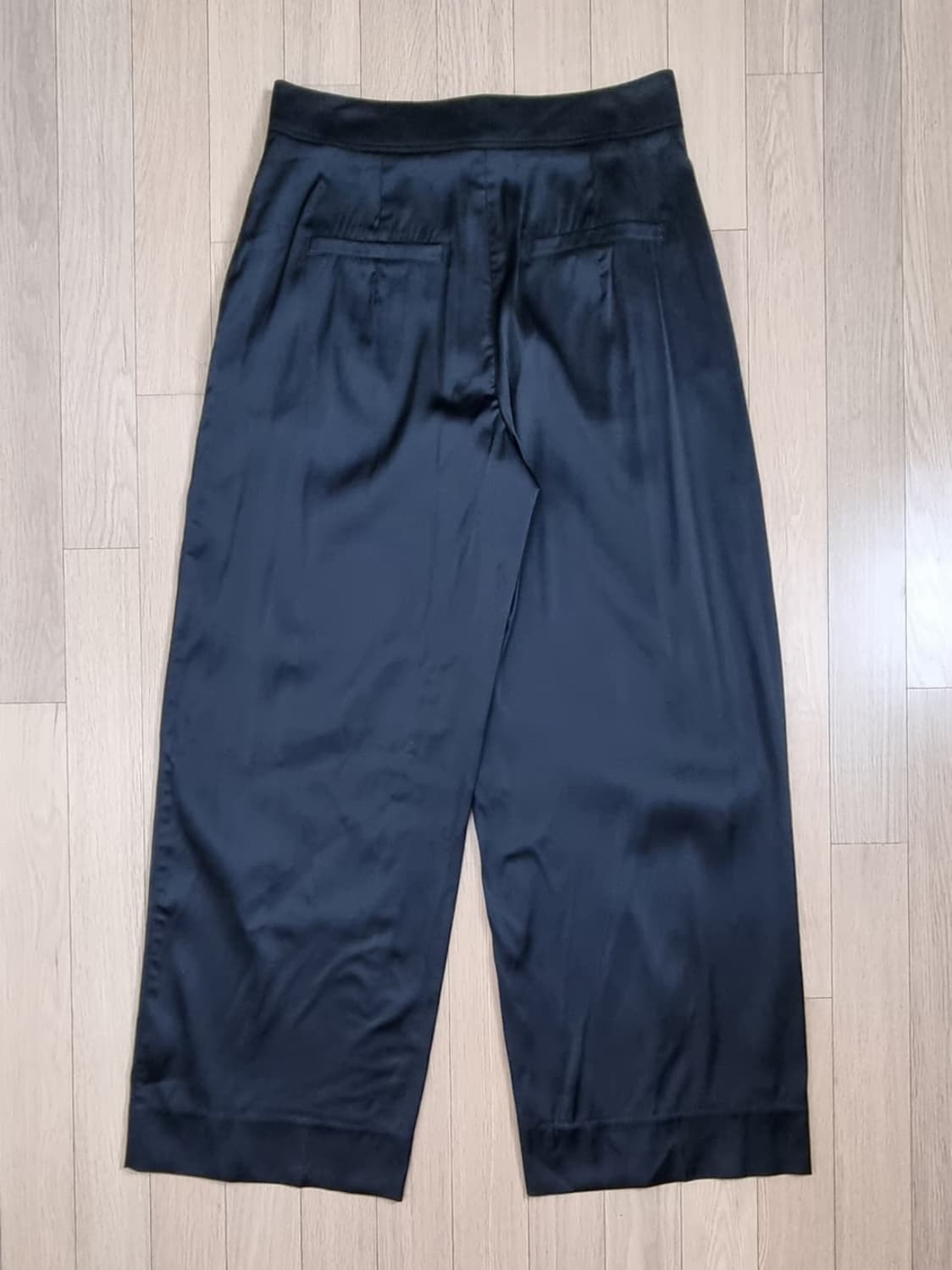 H&M 실크브렌딩 와이드팬츠 32in 상품이미지2