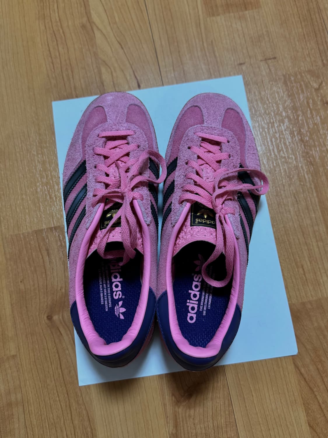 아디다스 가젤 인도어 핑크 245 상품이미지2