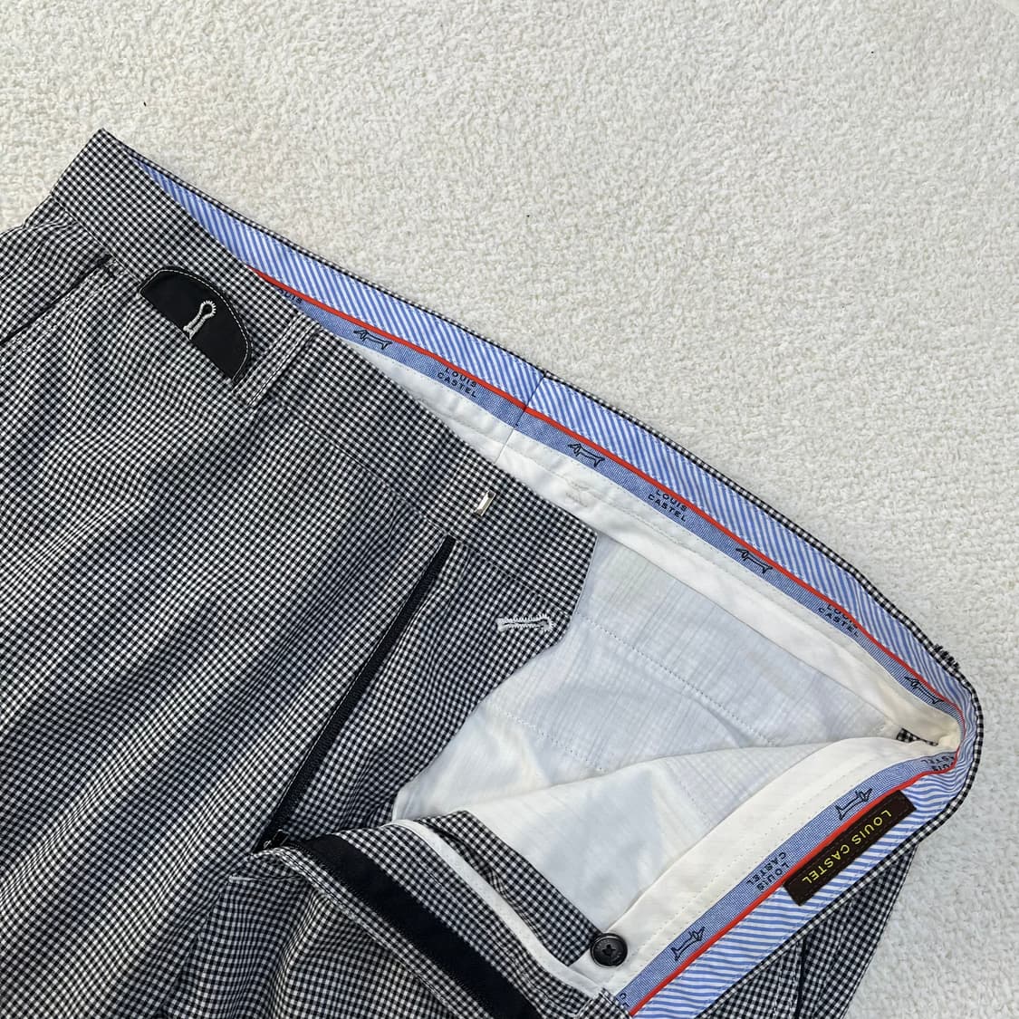 86 루이까스텔 골프 체크 바지 0310M 상품이미지2