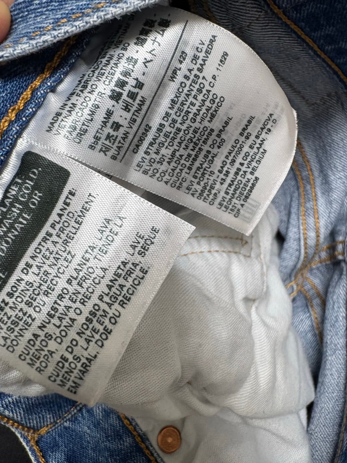 리바이스 501 93 30 32 상품이미지3