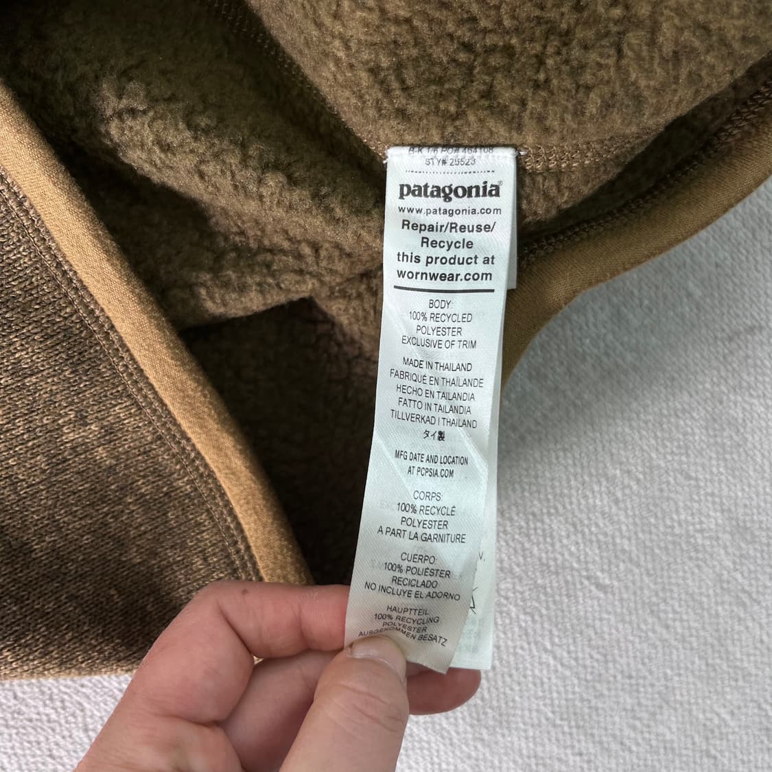 95 파타고니아 베터 반집업 플리스 맨투맨 상품이미지4