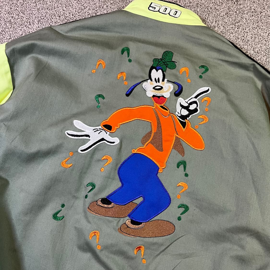 JH DESIGN 디즈니 구피 레이싱 자켓 상품이미지4