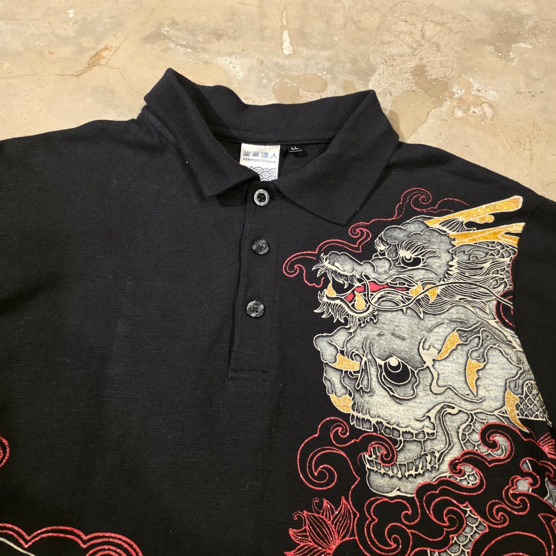 오리엔탈 세미크롭 반팔 카라티 (F606) 상품이미지4