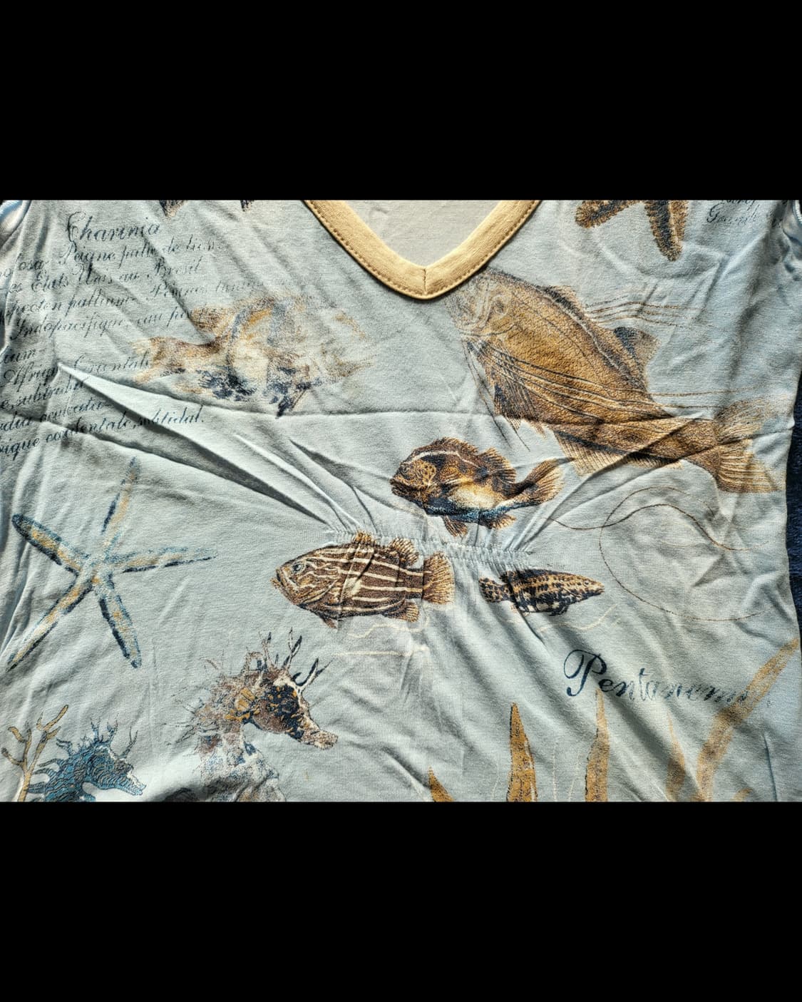 프랑스 수입 모르간 모달 블루 셔츠 상품이미지6