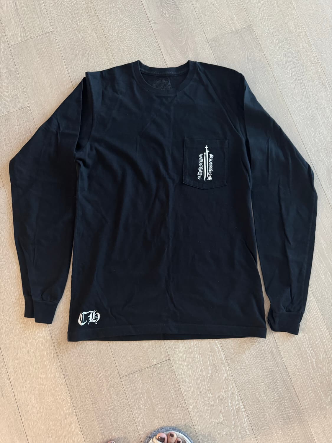 크롬하츠 남성 긴팔티 판매합니다 상품이미지1