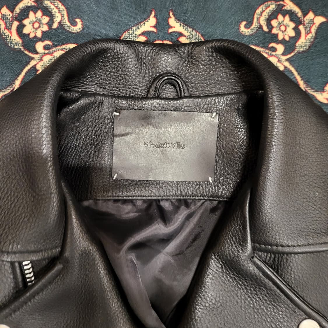 vivastudio 리얼 레더 자켓 (L) 상품이미지4