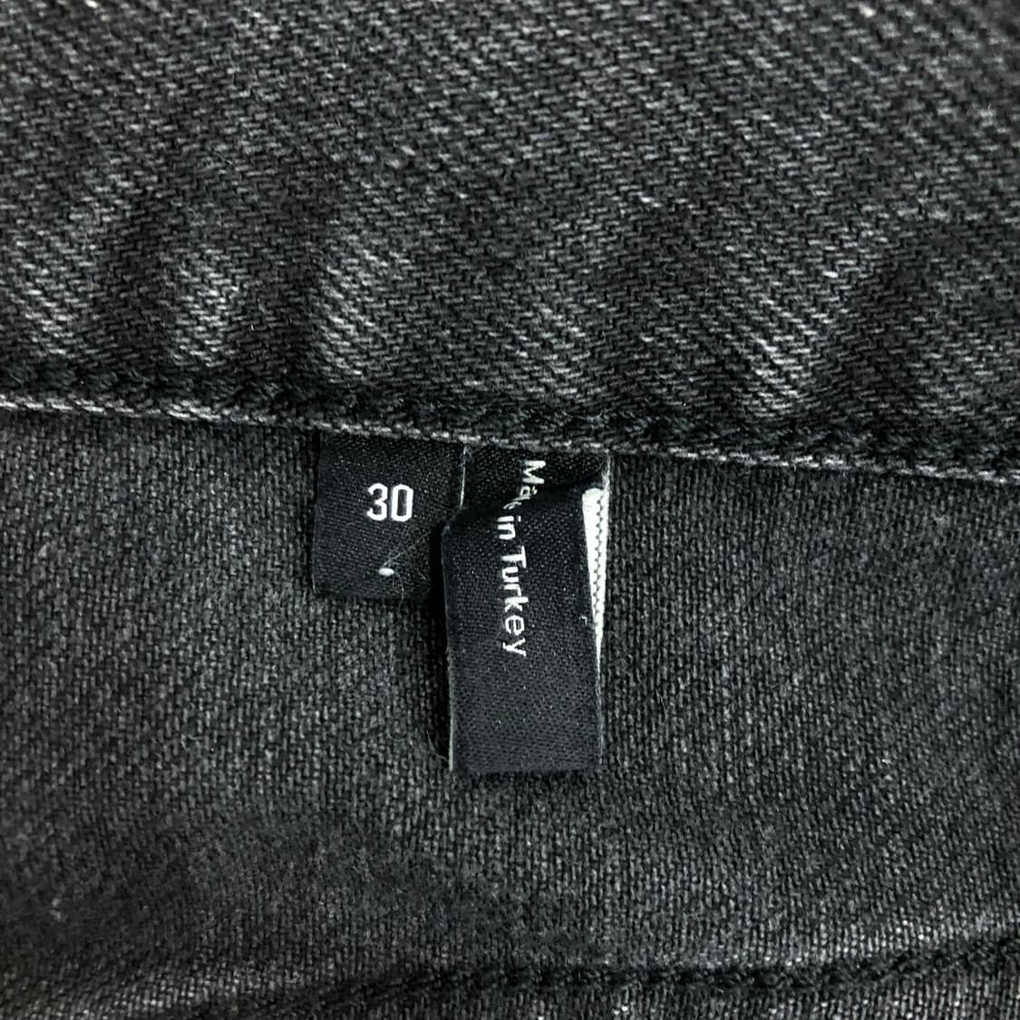 띠어리 블랙 데님 팬츠 상품이미지5