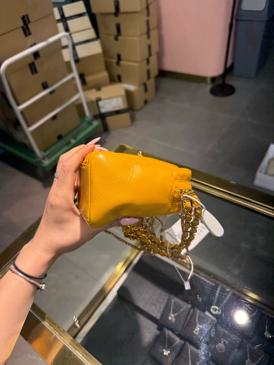 샤넬 빈티지 매듭 숄더백 상품이미지5