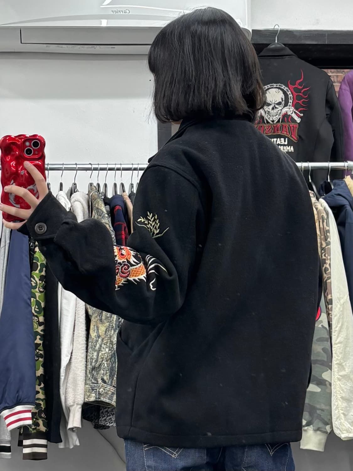 VTG 오리엔탈 울 자켓 상품이미지4