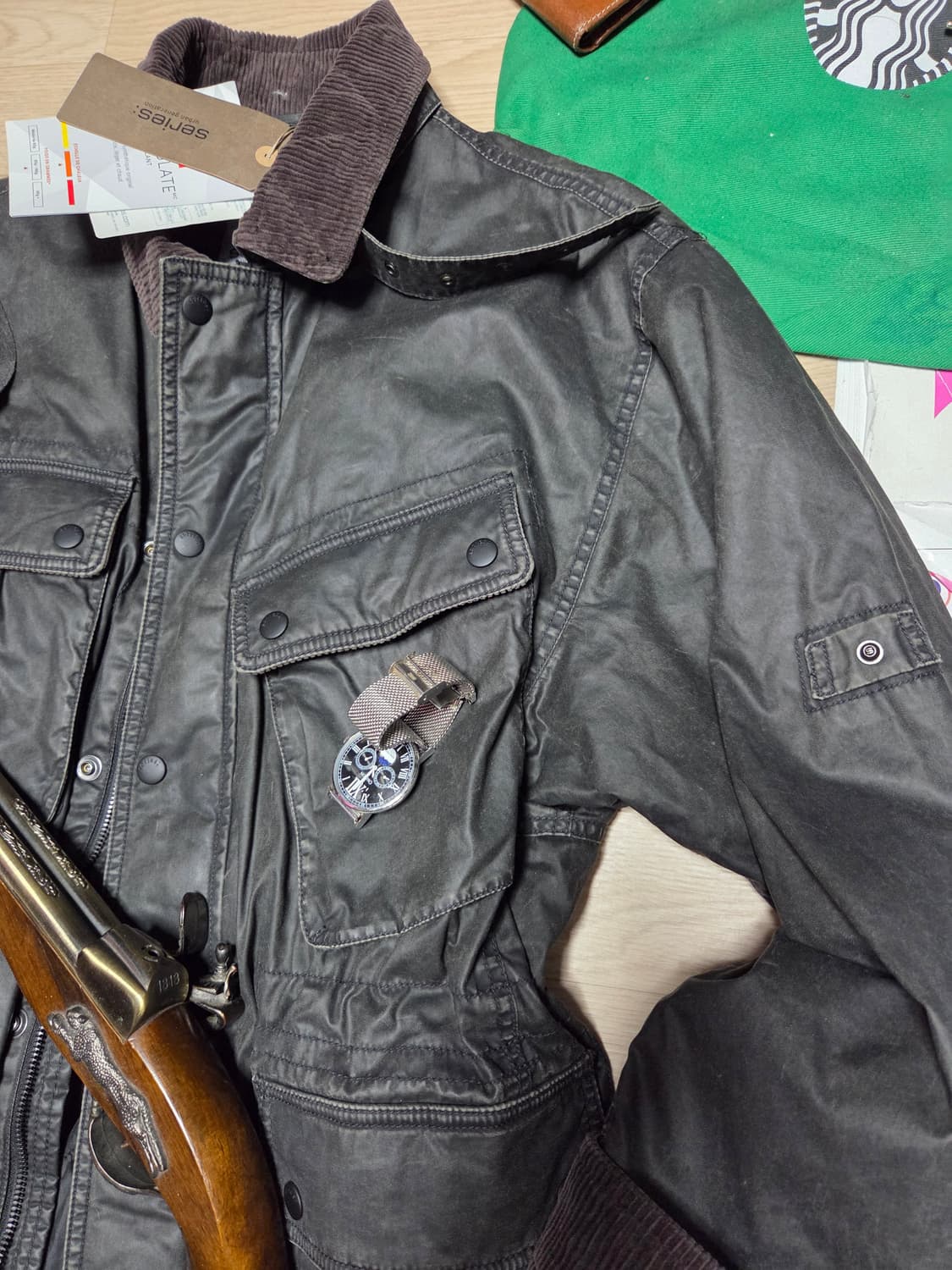 (새상품)SERIES 필드자켓 점퍼 시리즈  상품이미지5