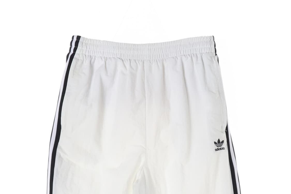 아디다스 오리지널스 화이트 삼선 우븐 팬츠 L 상품이미지3