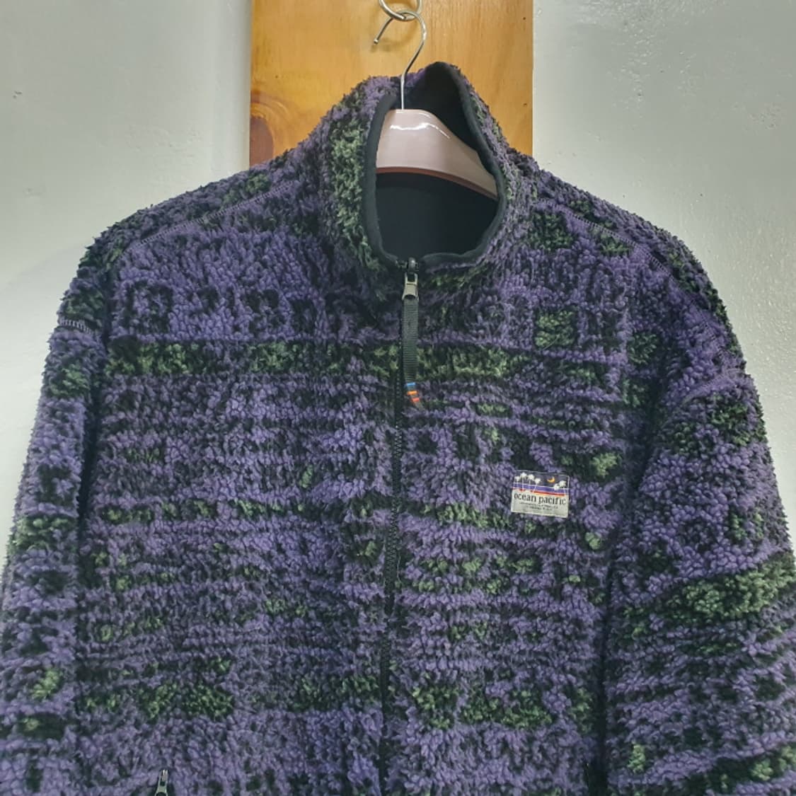 오션파시픽 양면 오버핏 뽀글이 자켓(100) 상품이미지7