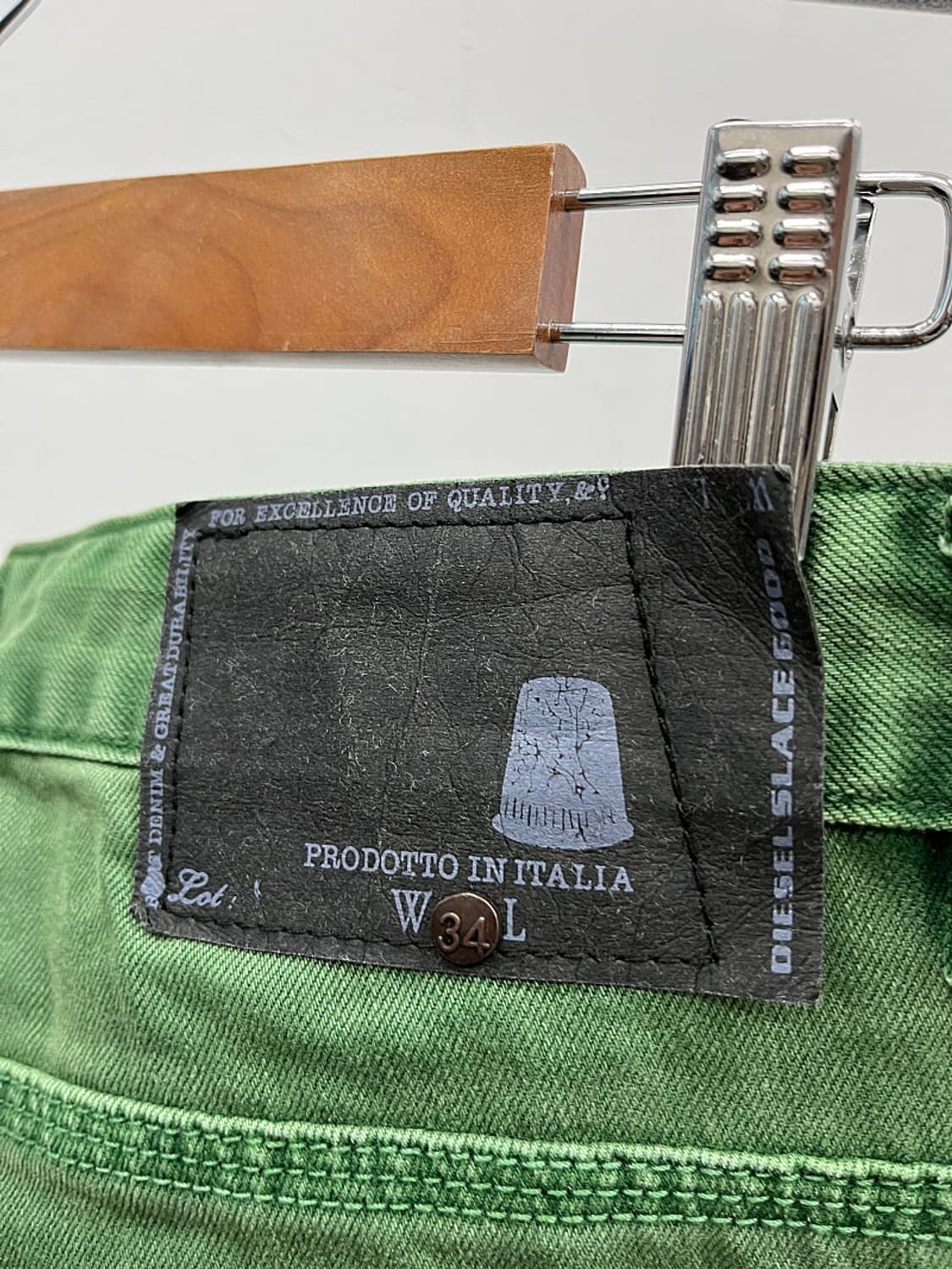 34) 디젤 블랙골드 모스그린 워크데님  상품이미지7