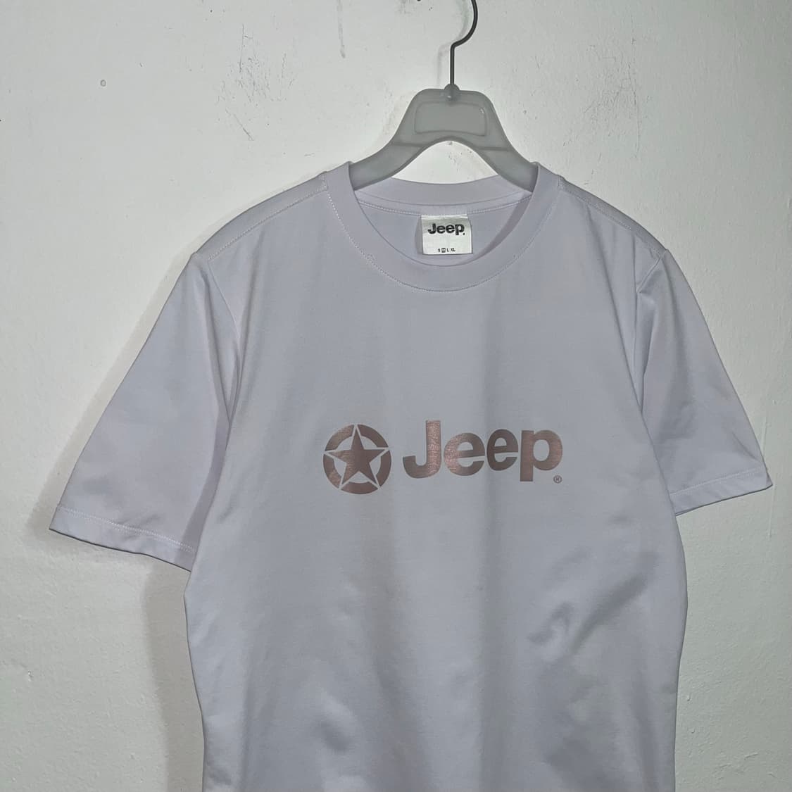 Jeep White Performance T-Shirt  상품이미지5
