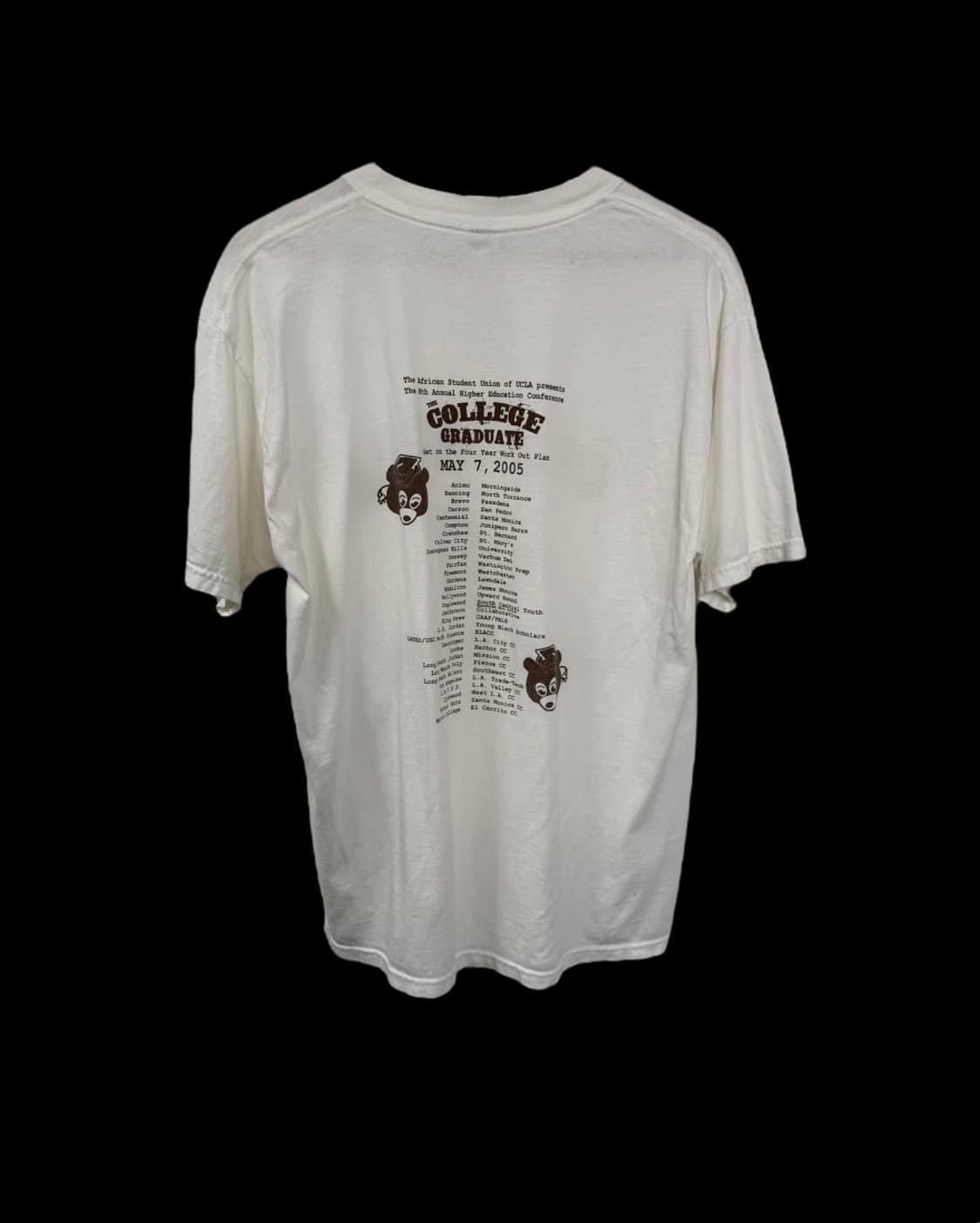 00s UCLA Kanye parody 티셔츠 상품이미지2