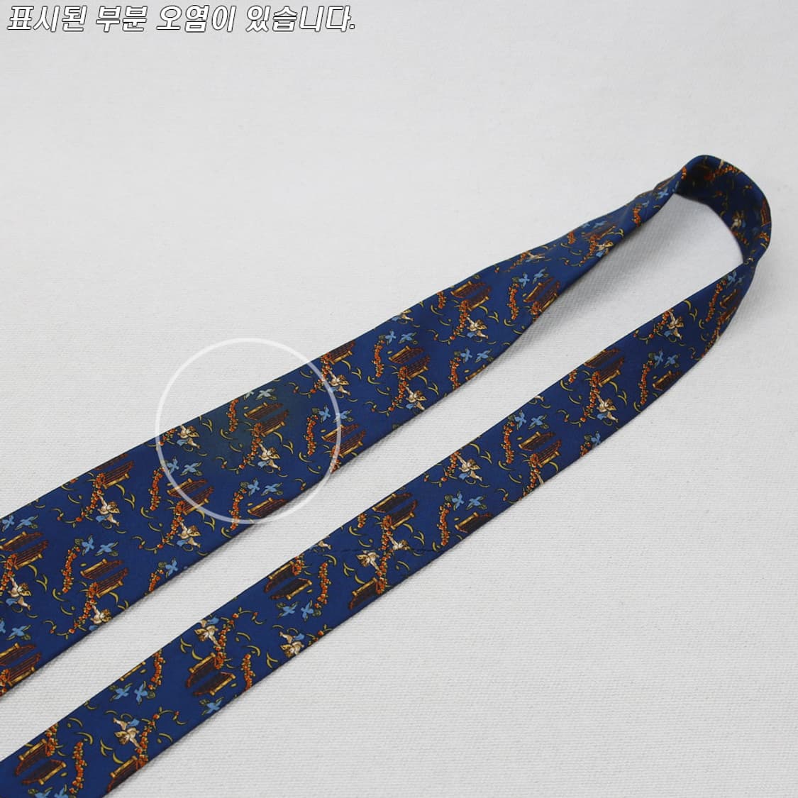 페라가모 실크 패턴 넥타이  상품이미지3