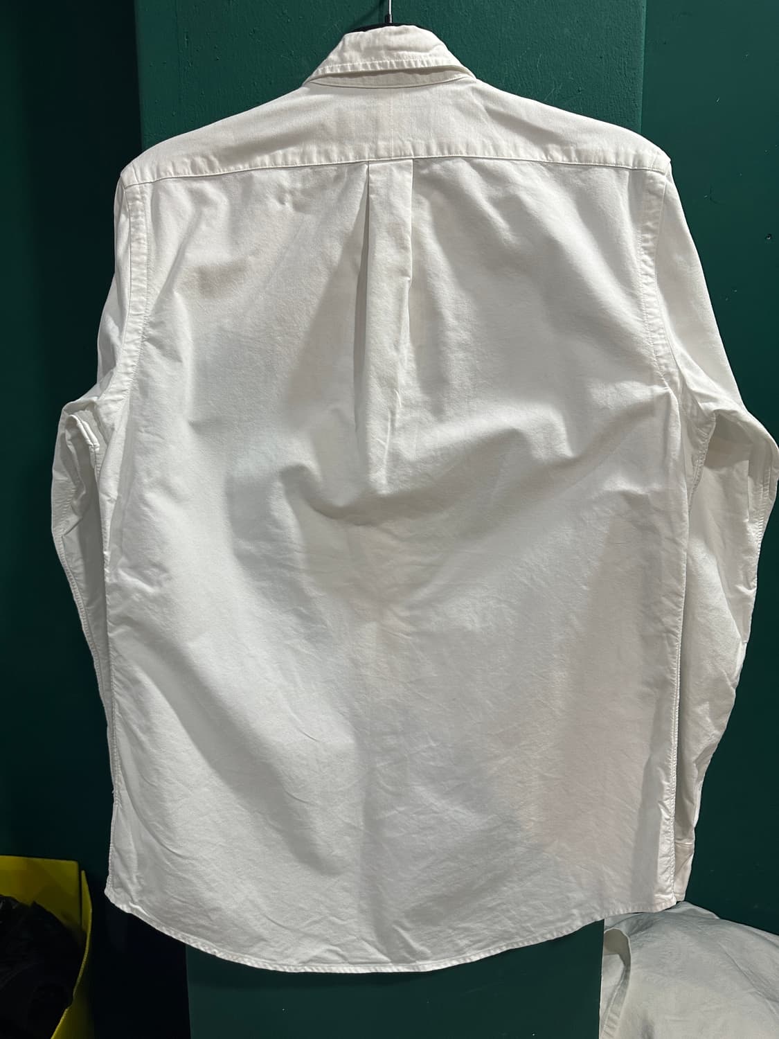 폴로 옥스포드셔츠 화이트 S 상품이미지2