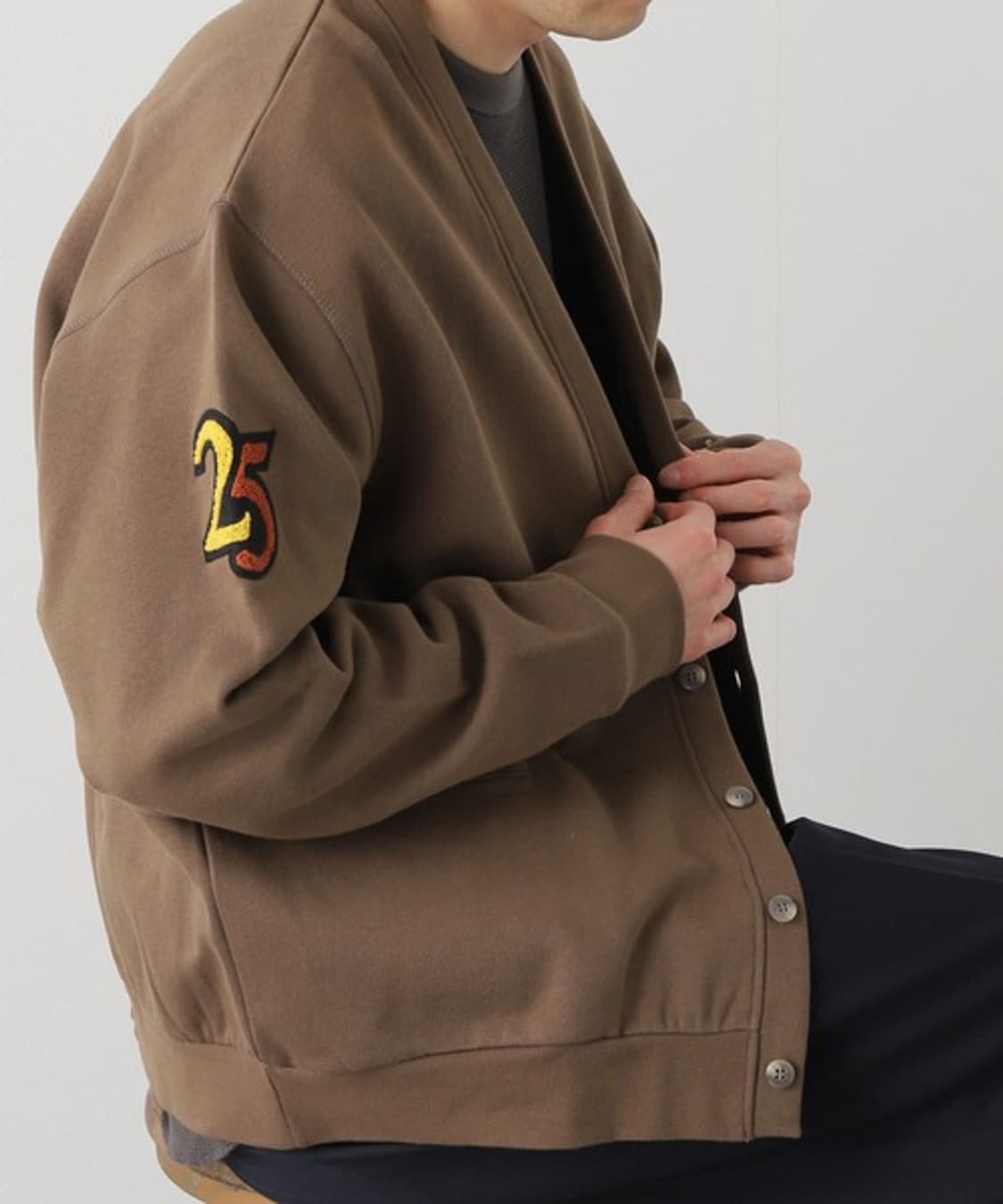 POP TRADING COMPANY Sweat Cardigan 상품이미지3