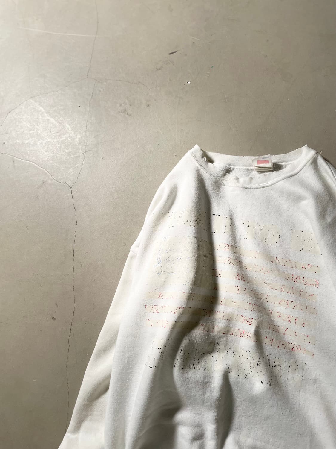 헤인즈 Paint Splatter Crewneck Sweatshirt 상품이미지2