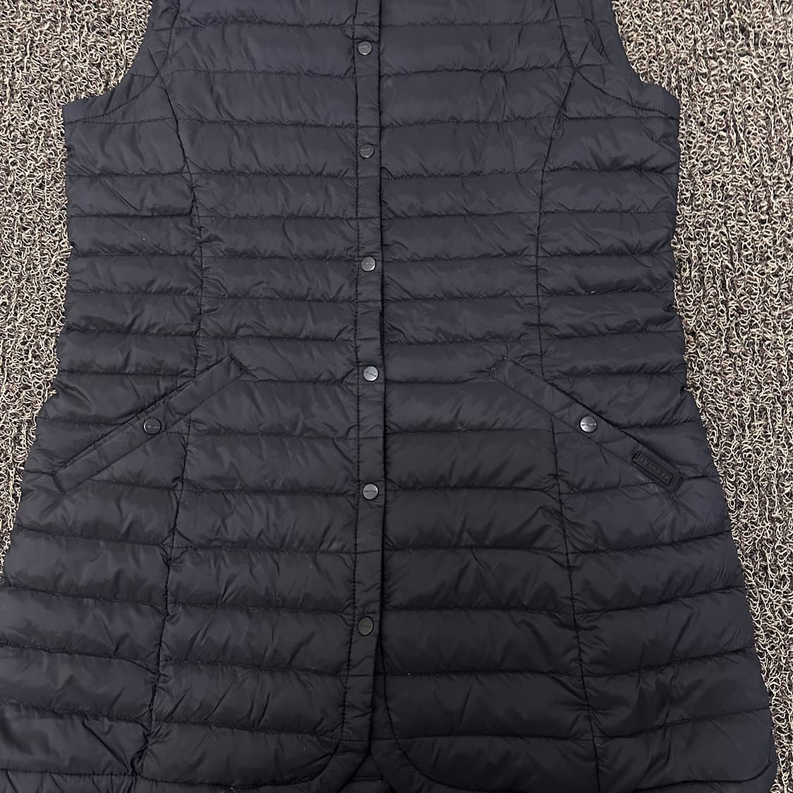 머렐 구스다운 여성 경량 패딩 조끼 블랙 90사이즈 상품이미지3