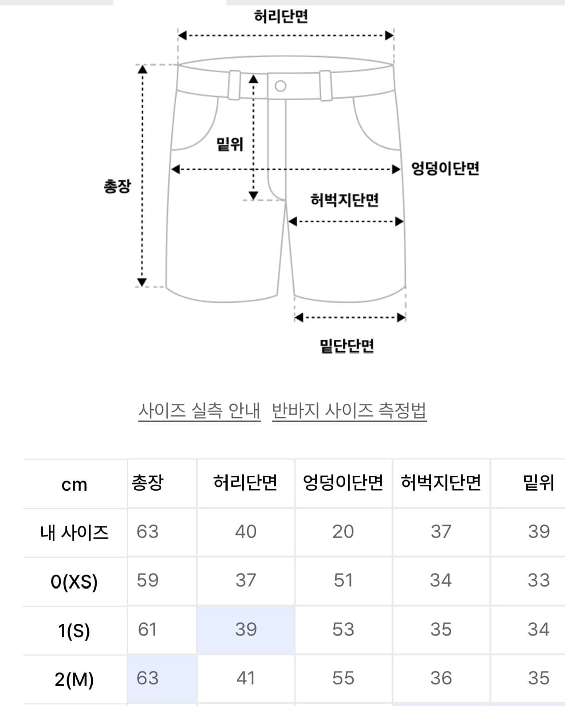 [2(M)]999휴머니티 데님 버뮤다 팬츠 인디고 상품이미지2