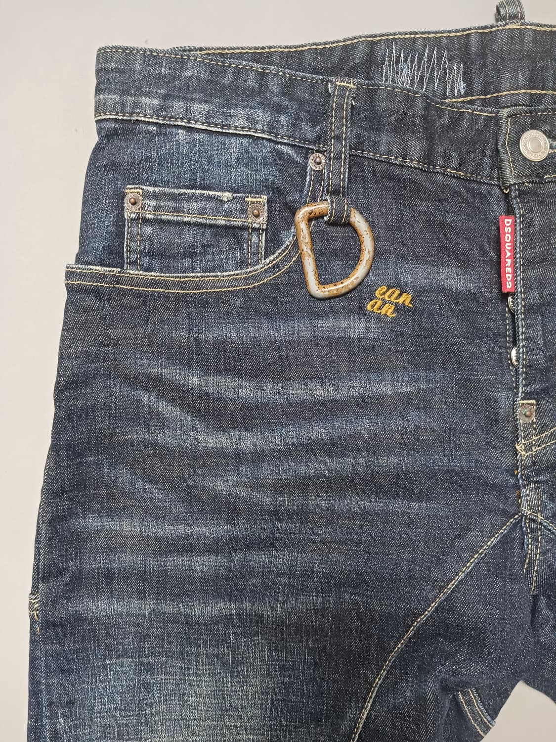 [34] 디스퀘어드2 D링 바이커진 청바지 상품이미지2