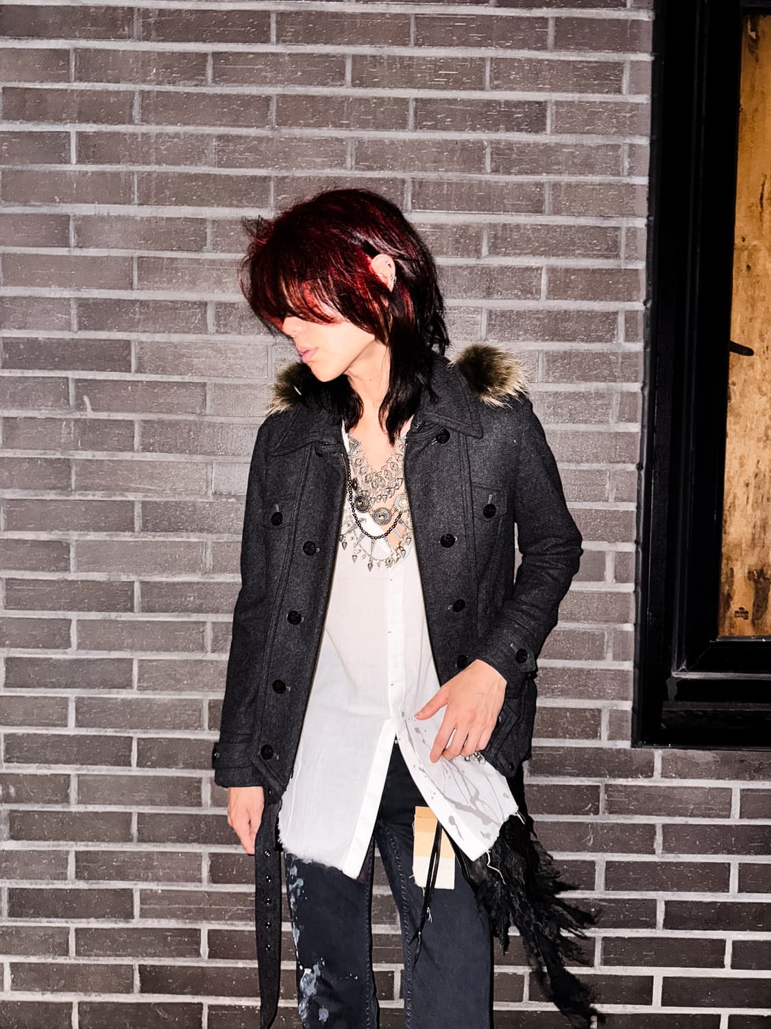 PPFM - Grey Wool Double button Jacket  상품이미지2