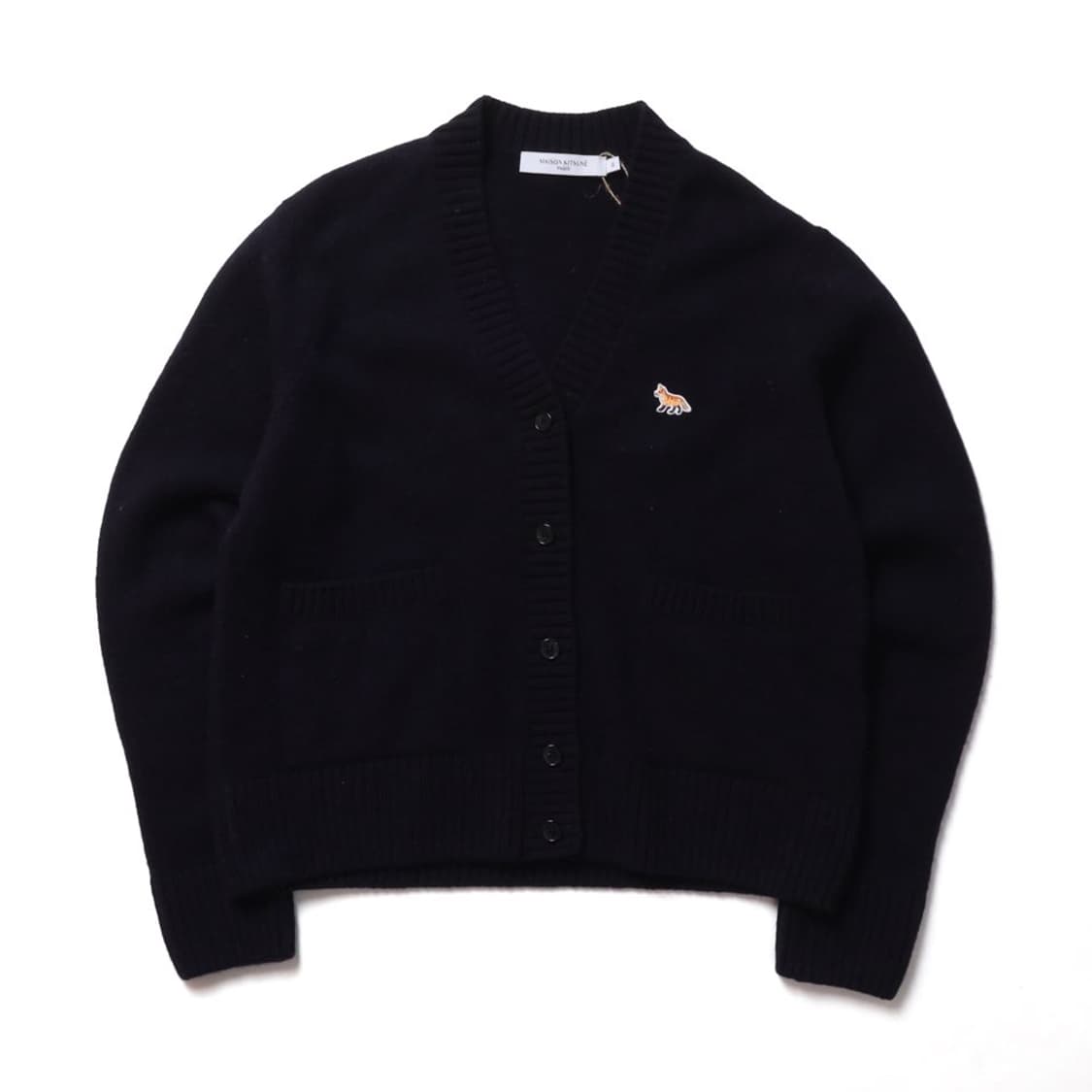 메종 키츠네 Maison Kitsune Logo wool cardigan 상품이미지1