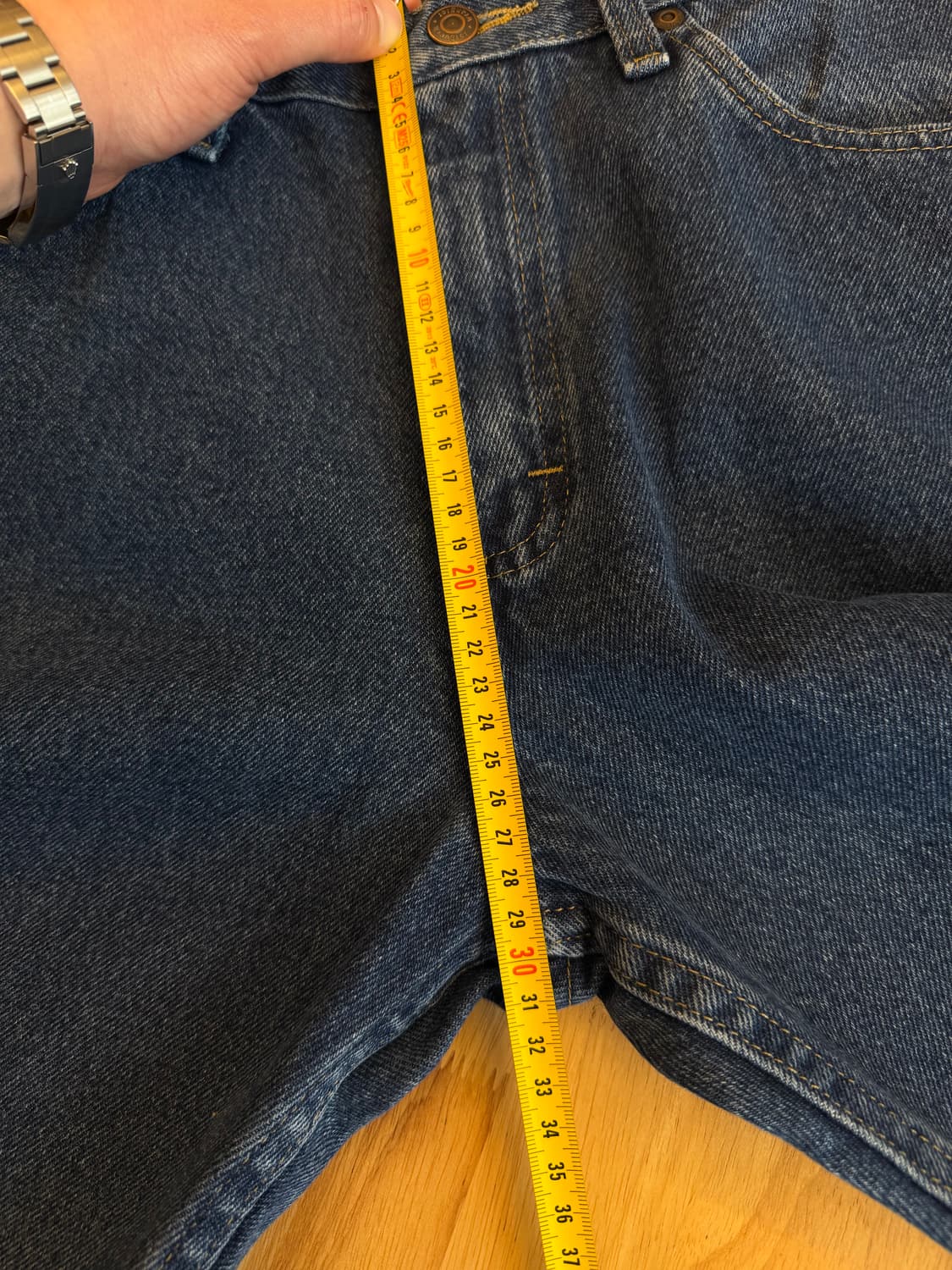 랭글러 릴렉스 핏 인디고 데님 팬츠 상품이미지6