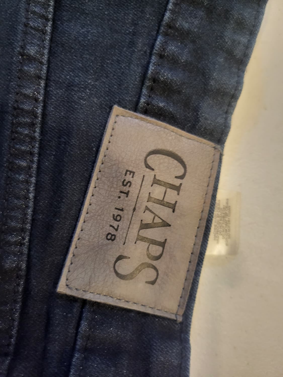 CHAPS 36/32 Athletic 테이퍼핏 청바지 상품이미지4