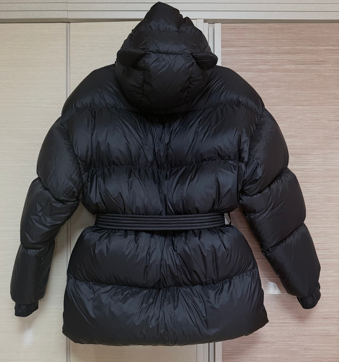 옌키옌키 베어 블랙 패딩 xs 상품이미지3