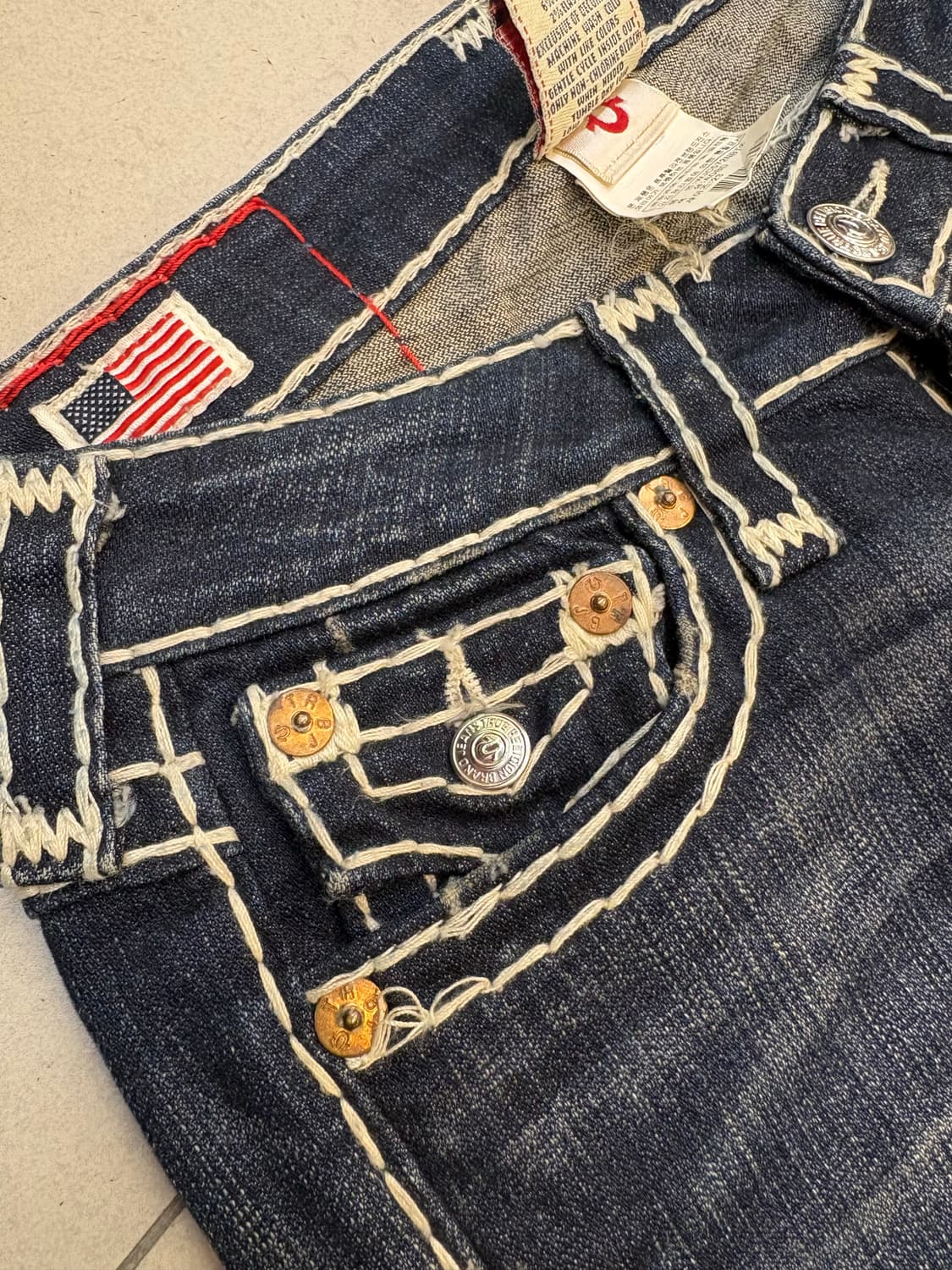 트루릴리젼 BILLY SUPERT 데님 상품이미지8