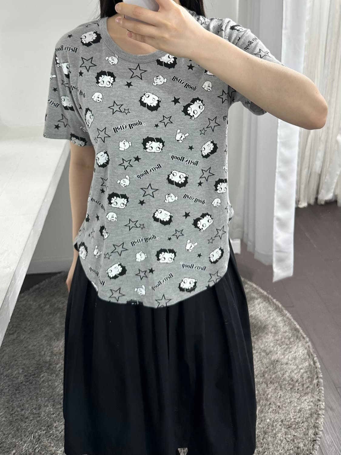 betty boop printing top 상품이미지3