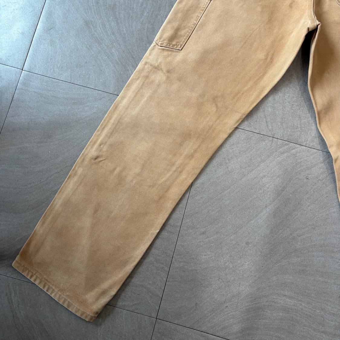 칼하트 정품 브라운 더블니 팬츠 바지 상품이미지8