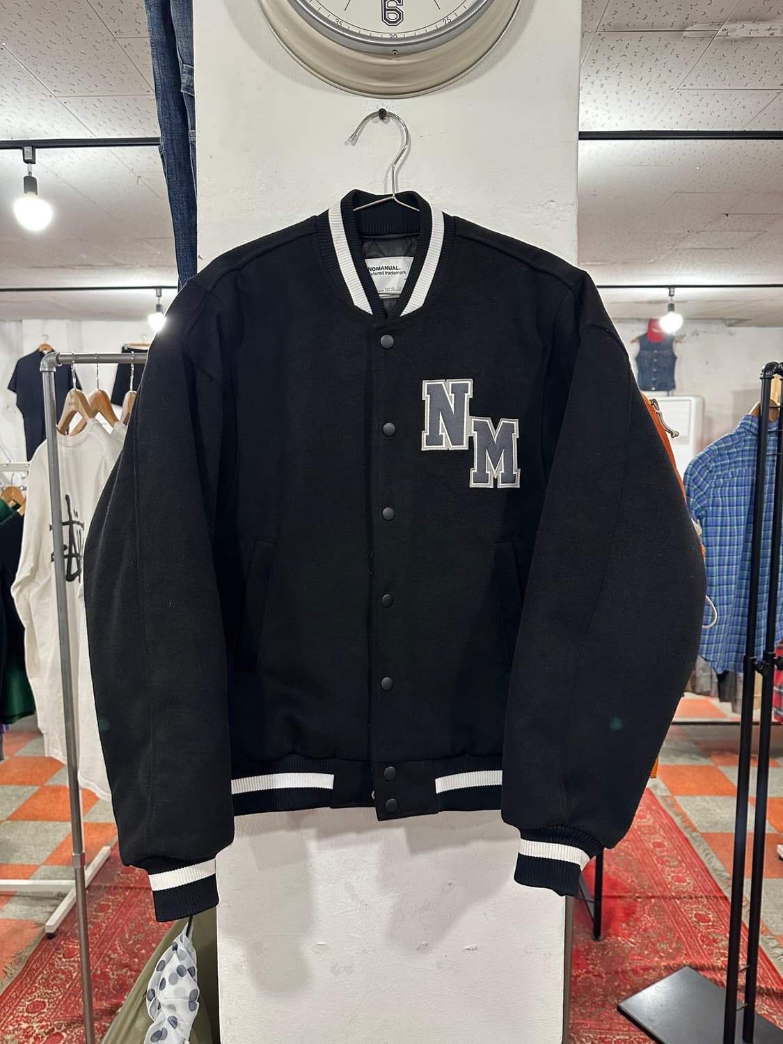 노메뉴얼 바시티 자켓 상품이미지1