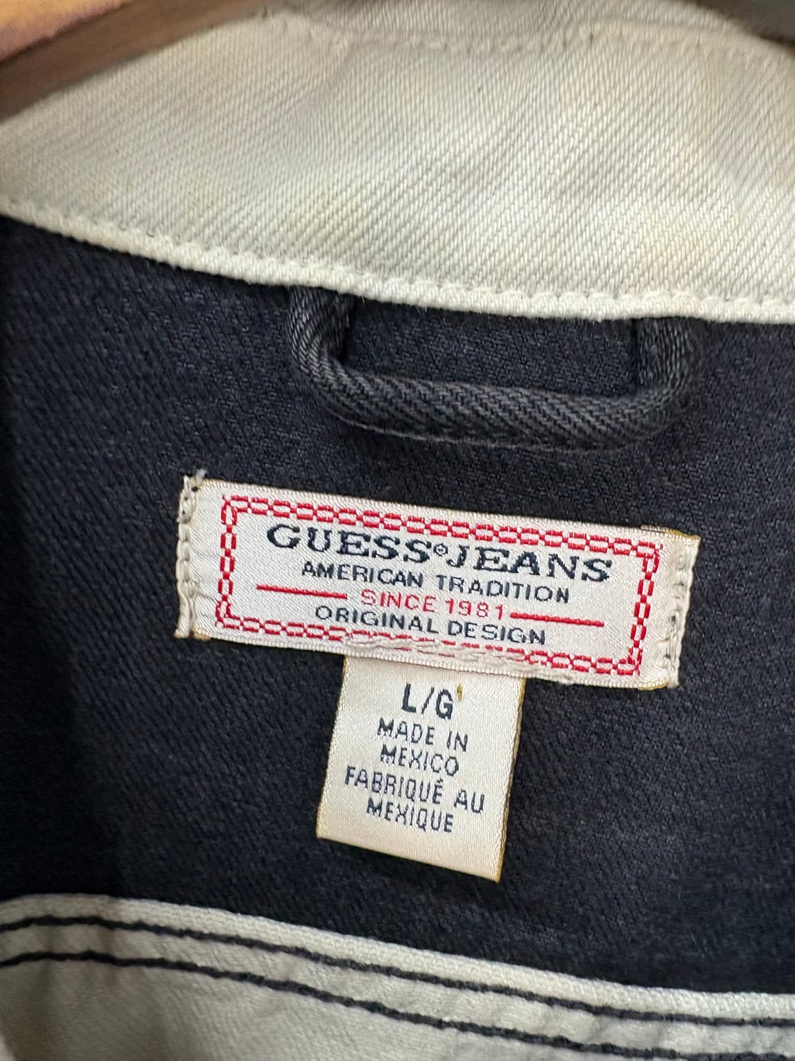 게스 투톤 데님 자켓 A3059 상품이미지6