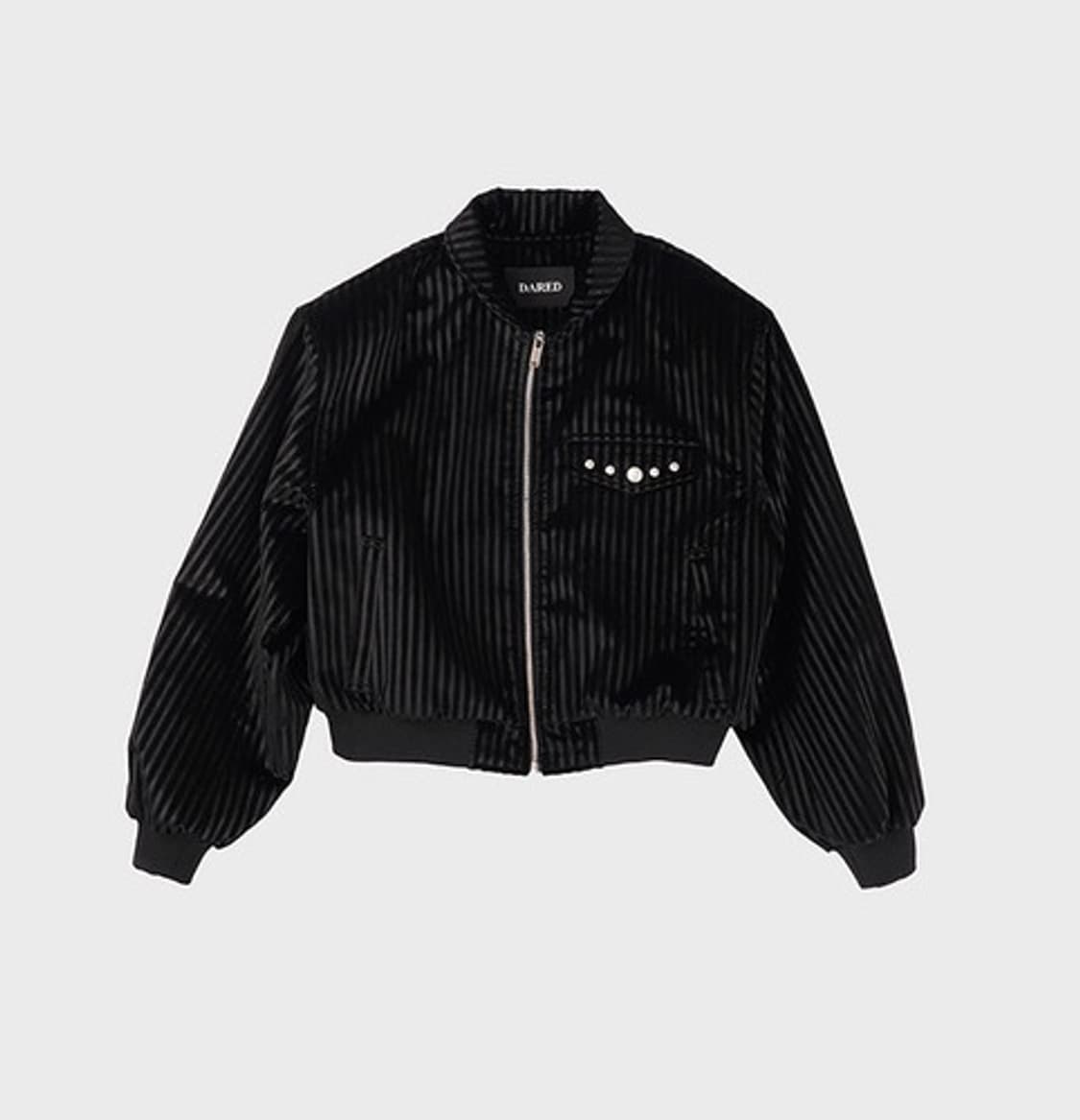 데어드 스트라이프 벨벳 블루종 상품이미지3