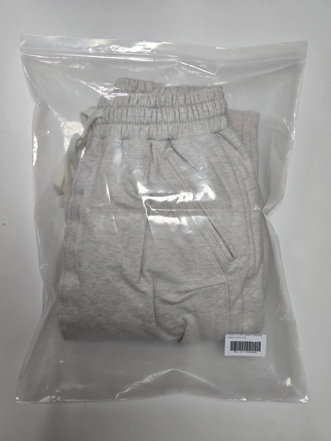 [판매](1)그레일즈 플라이트 포켓 카고 트레이닝 팬츠 - 클라우드 상품이미지5