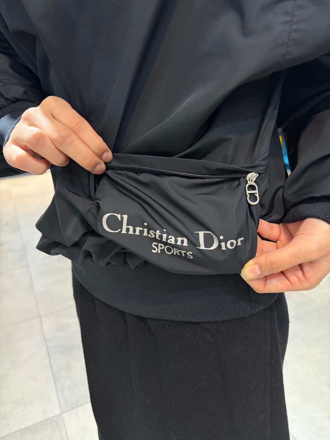 크리스찬 디올 sports monsieur 웜업 티셔츠 상품이미지3