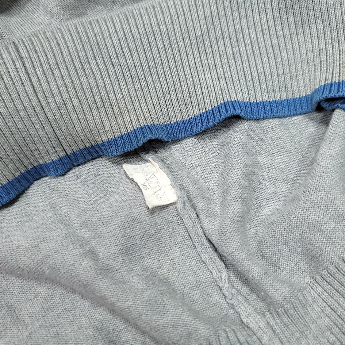 [105] 헤지스 그레이 하프집업 스웨터 니트 상품이미지9