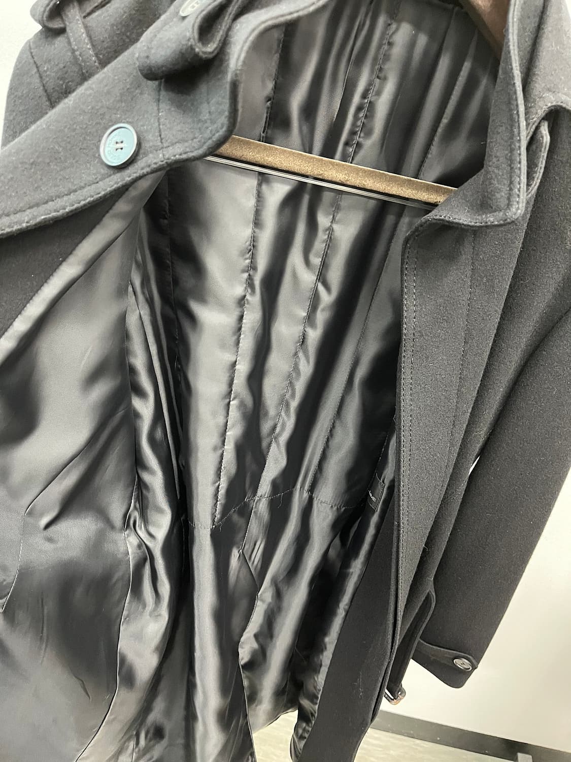 95) 솔리드옴므 벨티드 울코트 상품이미지10