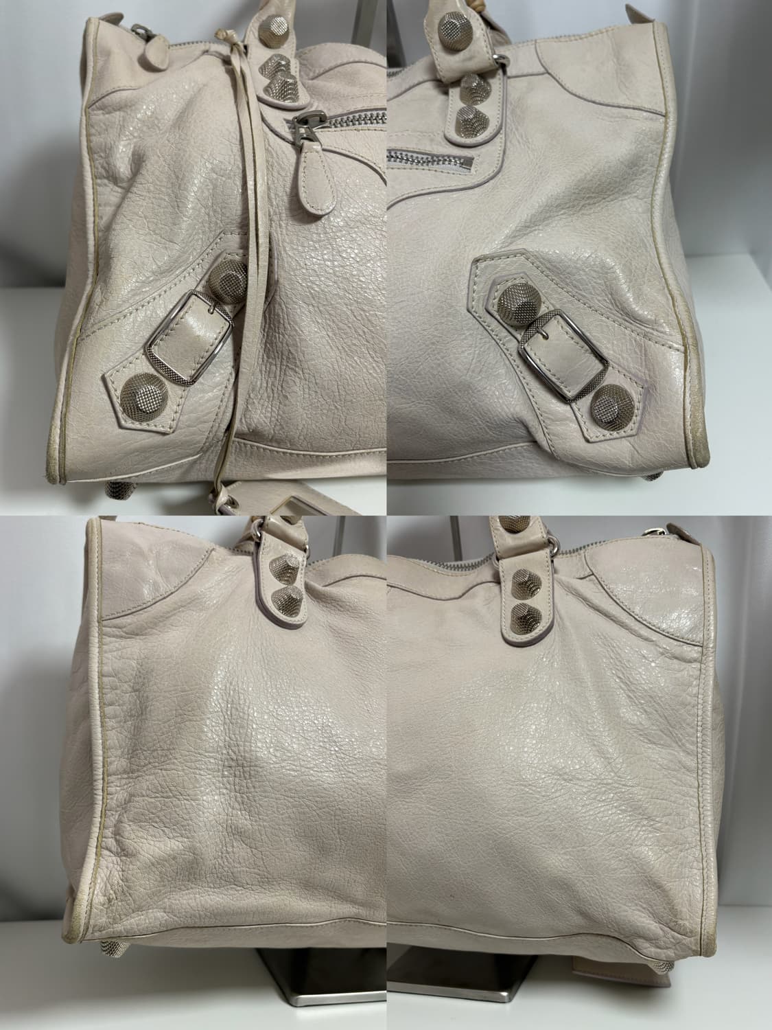 발렌시아가 자이언트 워크 모터백 상품이미지8