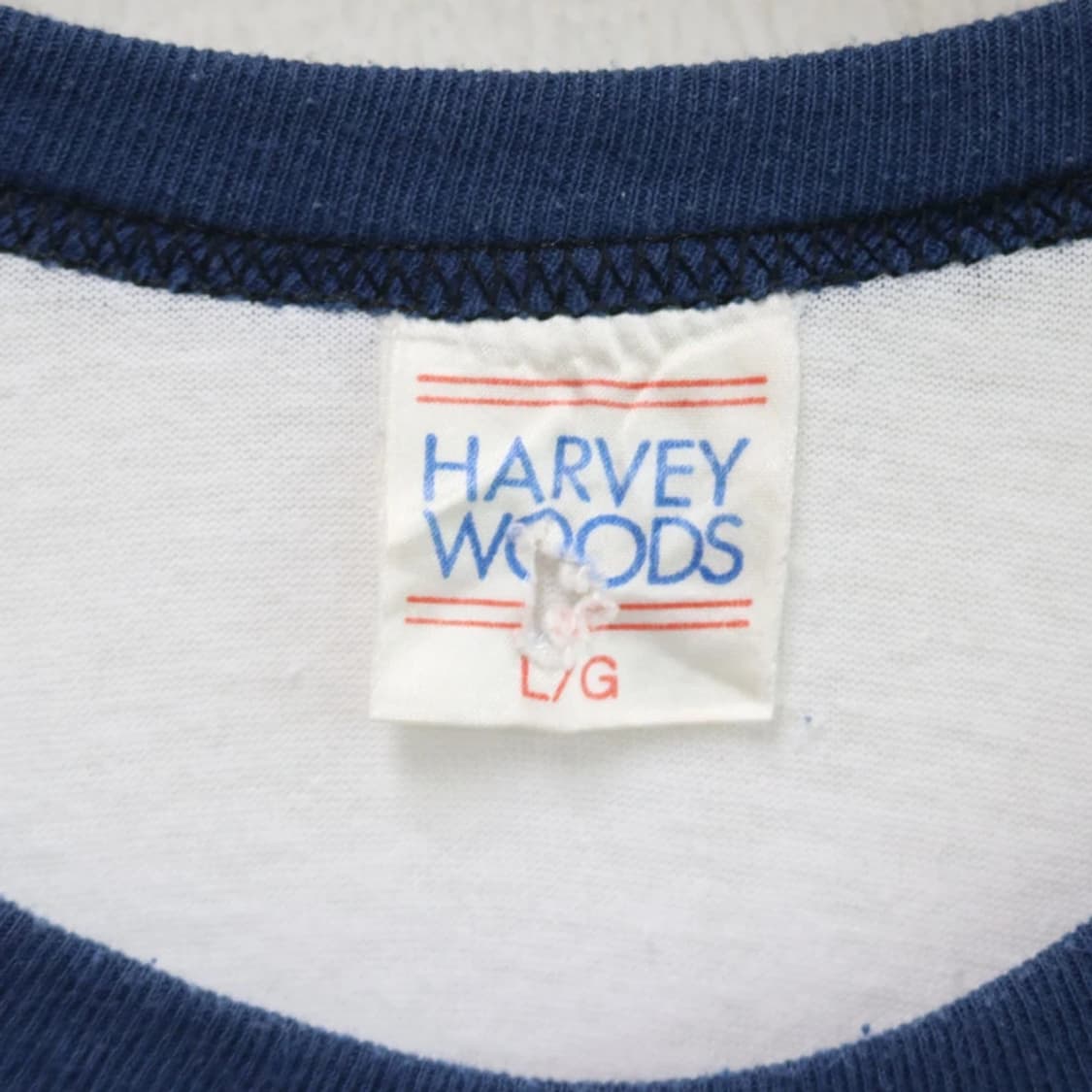80'S HARVEY WOODS 파이핑 반팔 티셔츠 55819 상품이미지9
