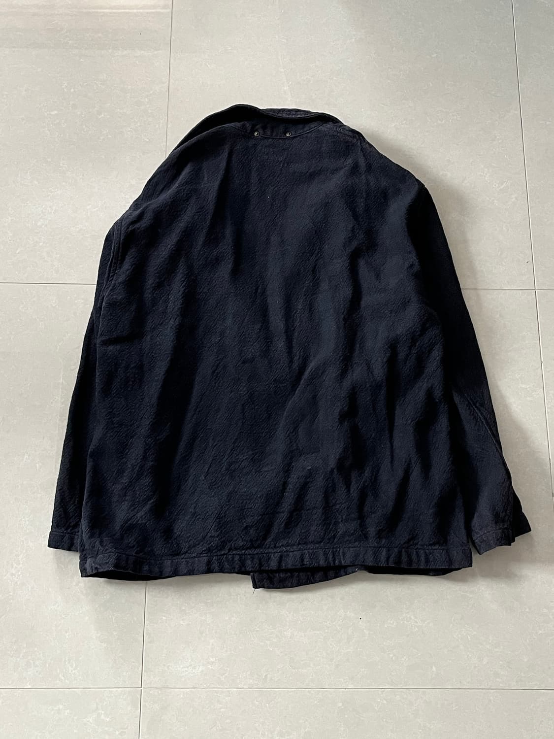 90s C.P. Company 네이비 더블 블레스트 자켓 상품이미지5