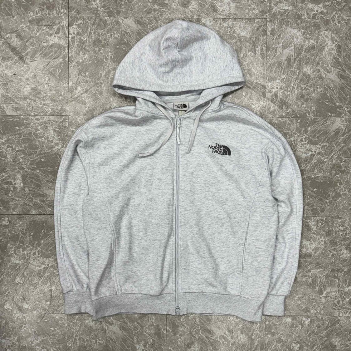노스페이스 준신형 백멜란지 후드집업 희귀져지(Xl) 상품이미지2