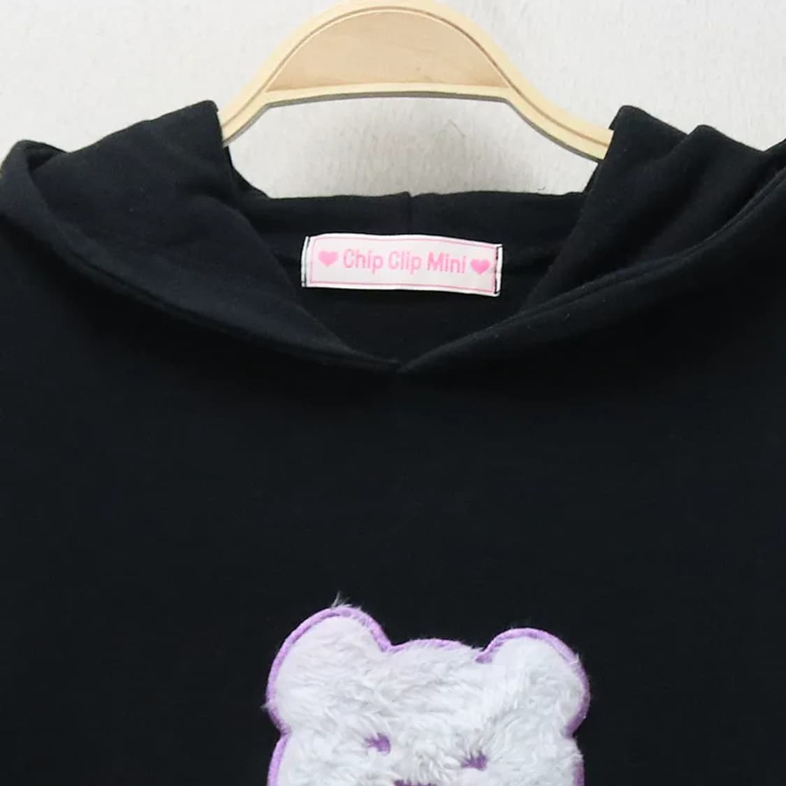 CHIP CLIP 히메갸루 베어 후드티 61758 상품이미지3