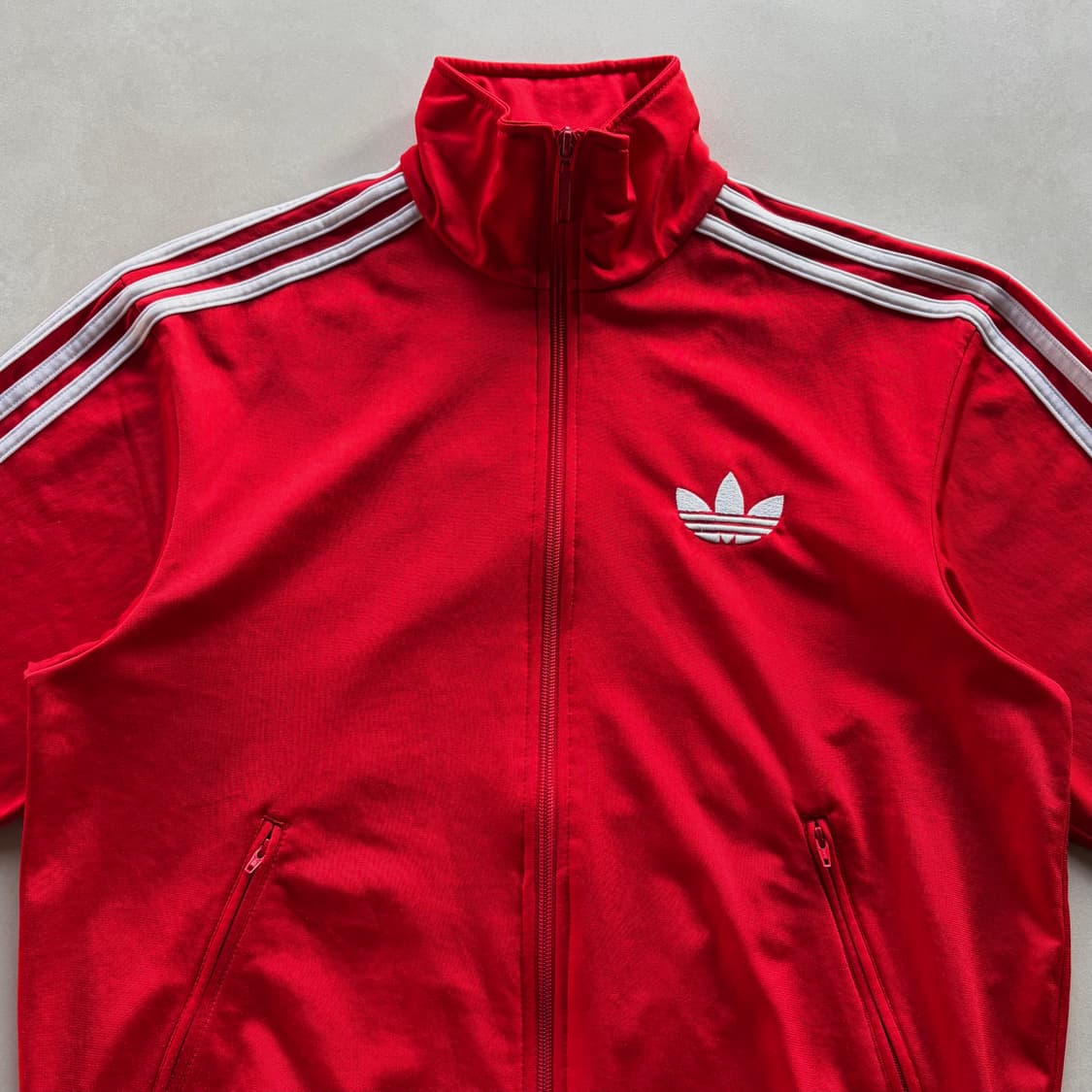 [S-M]아디다스 구형 파이어버드 레드 트랙탑 져지 상품이미지5